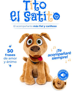 Tito el Satito: el acompañante más fiel y cariñoso (peluche)