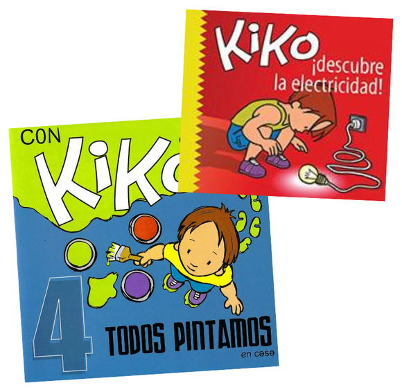Kiko ¡descubre la electricidad! (incluye libro de colorear)